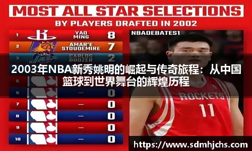 2003年NBA新秀姚明的崛起与传奇旅程：从中国篮球到世界舞台的辉煌历程